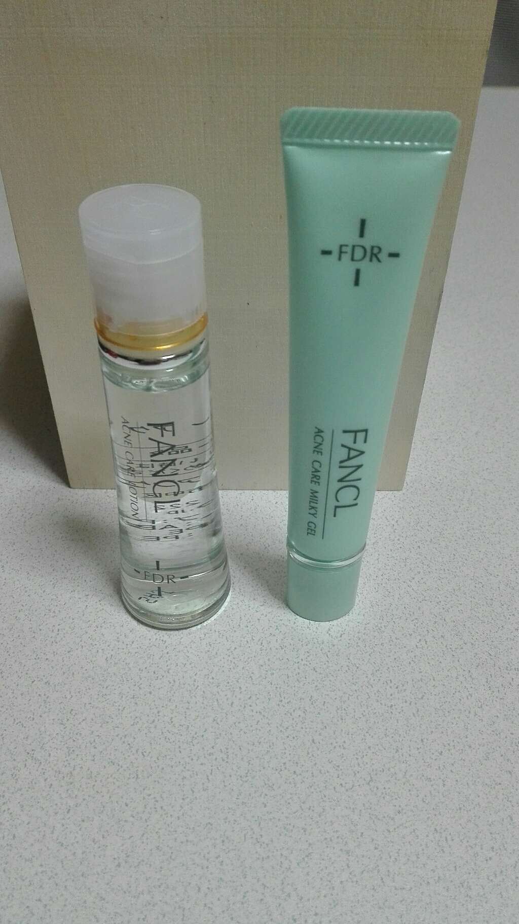 FDR アクネケア ジェル乳液/ファンケル/乳液を使ったクチコミ（1枚目）