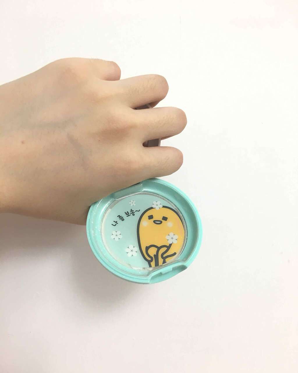 ホリカホリカ ぐでたま クッションパフ/HOLIKA HOLIKA/パフ・スポンジを使ったクチコミ(3枚目)