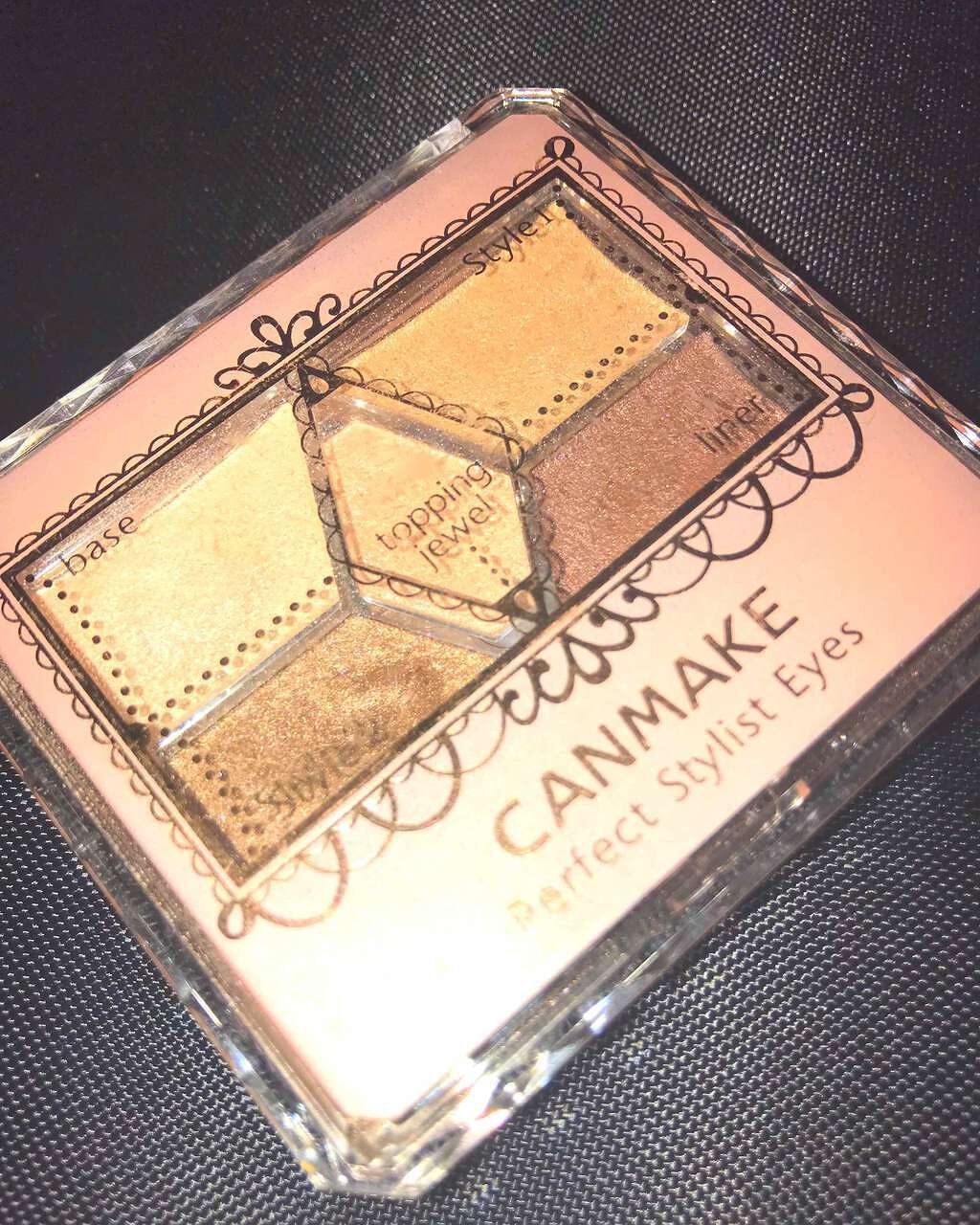 【旧品】パーフェクトスタイリストアイズ/キャンメイク/アイシャドウパレットを使ったクチコミ(1枚目)