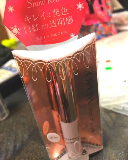 オペラ シアーリップカラー RN/OPERA/リップグロスを使ったクチコミ(1枚目)