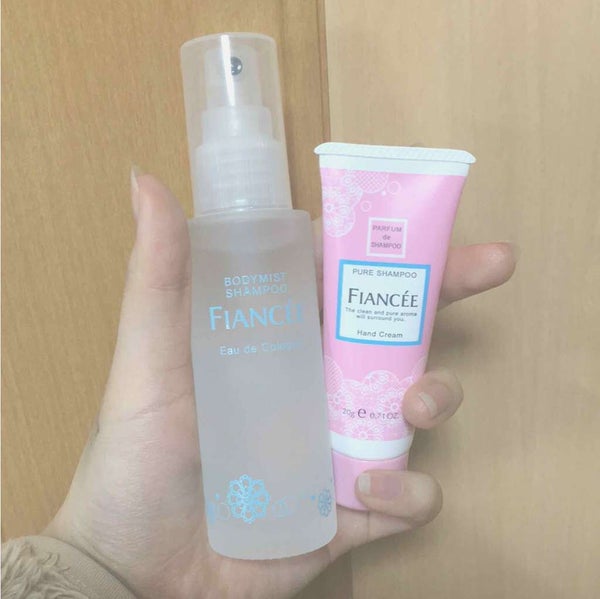 ボディミスト ピュアシャンプーの香り【パッケージリニューアル】/フィアンセ/香水(レディース) by 미미 / mimi / みみ