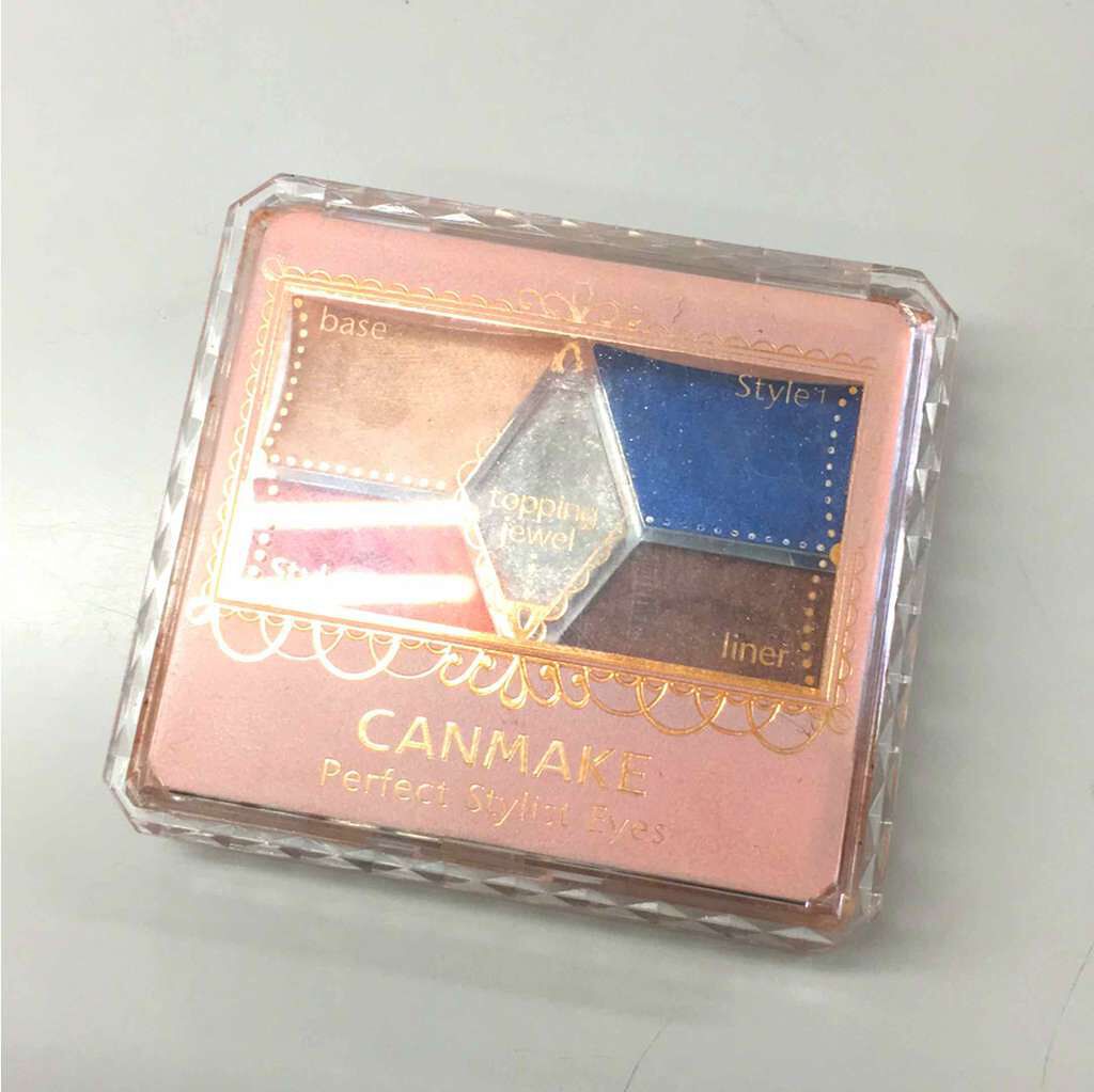 【旧品】パーフェクトスタイリストアイズ/キャンメイク/アイシャドウパレットを使ったクチコミ(1枚目)