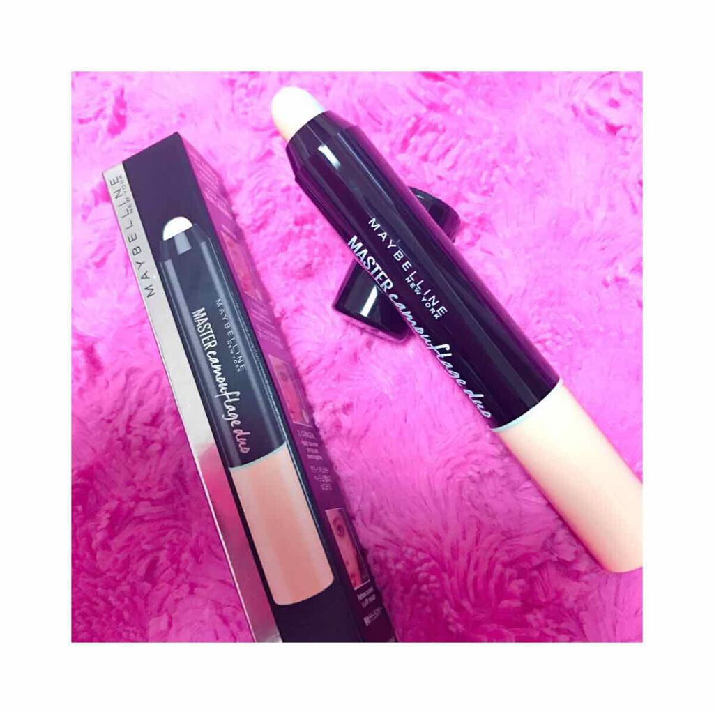 マスターカモフラージュデュオ グリーン・ライトベージュ/MAYBELLINE NEW YORK/スティックコンシーラーを使ったクチコミ（1枚目）