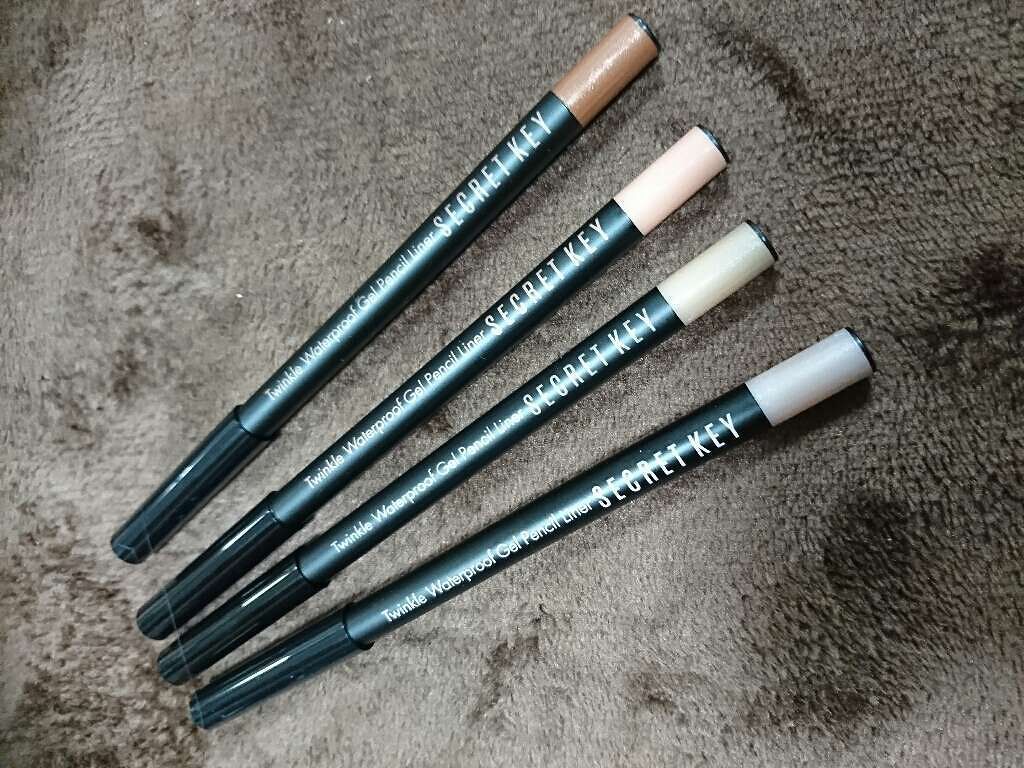 トゥインクルジェルアイライナー/SECRET KEY/ジェルアイライナーを使ったクチコミ(1枚目)