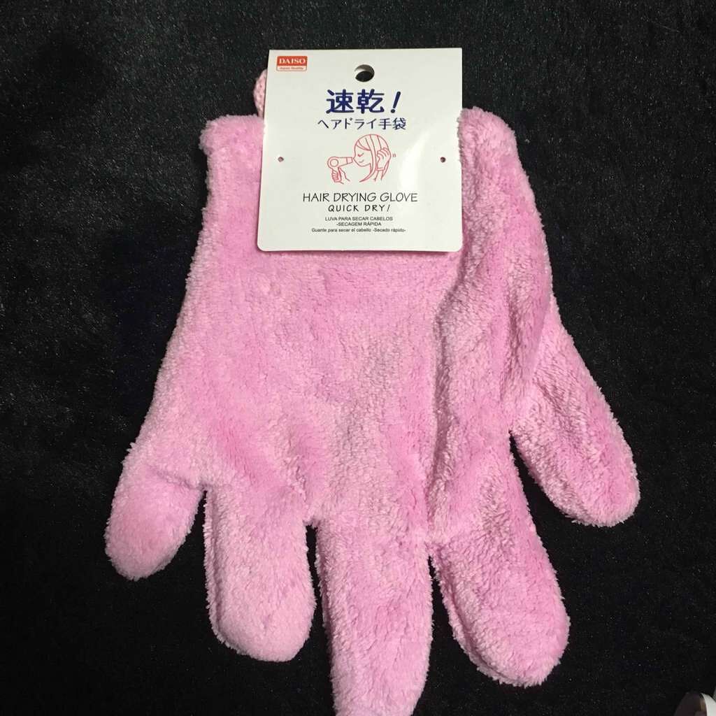 速乾 超吸収!ヘアドライ手袋/DAISO/ヘアケアグッズを使ったクチコミ(1枚目)