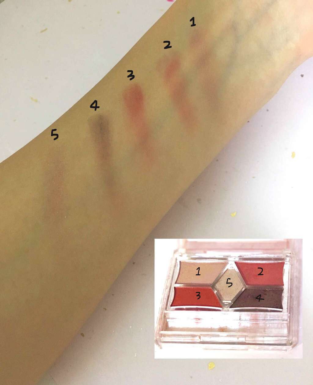 【旧品】パーフェクトスタイリストアイズ/キャンメイク/アイシャドウパレットを使ったクチコミ(2枚目)