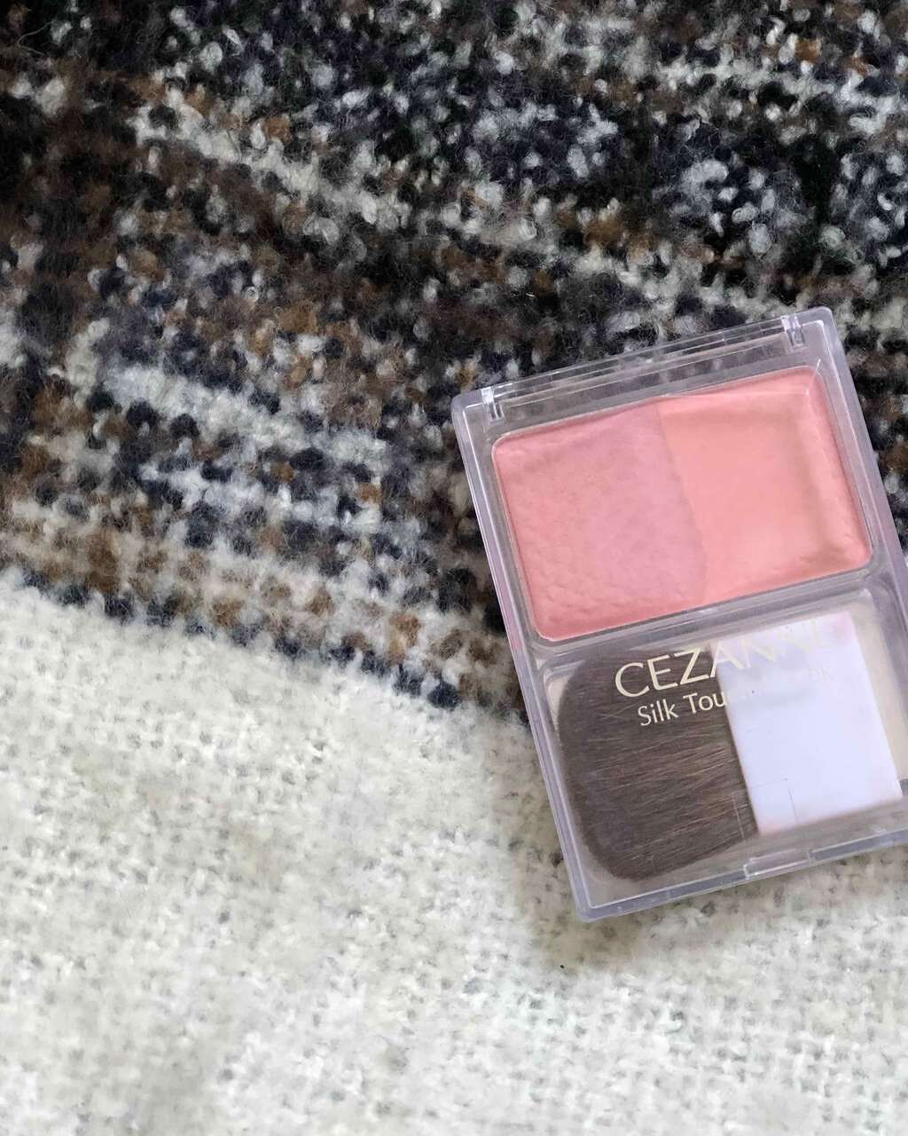 シルクタッチチーク/CEZANNE/パウダーチークを使ったクチコミ(1枚目)