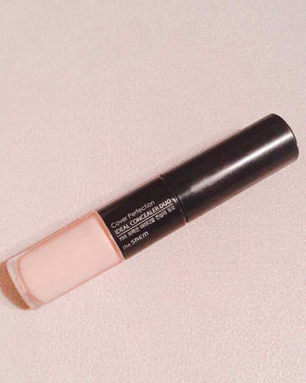 カバーパーフェクション アイディールコンシーラー デュオ/the SAEM/スティックコンシーラーを使ったクチコミ(1枚目)