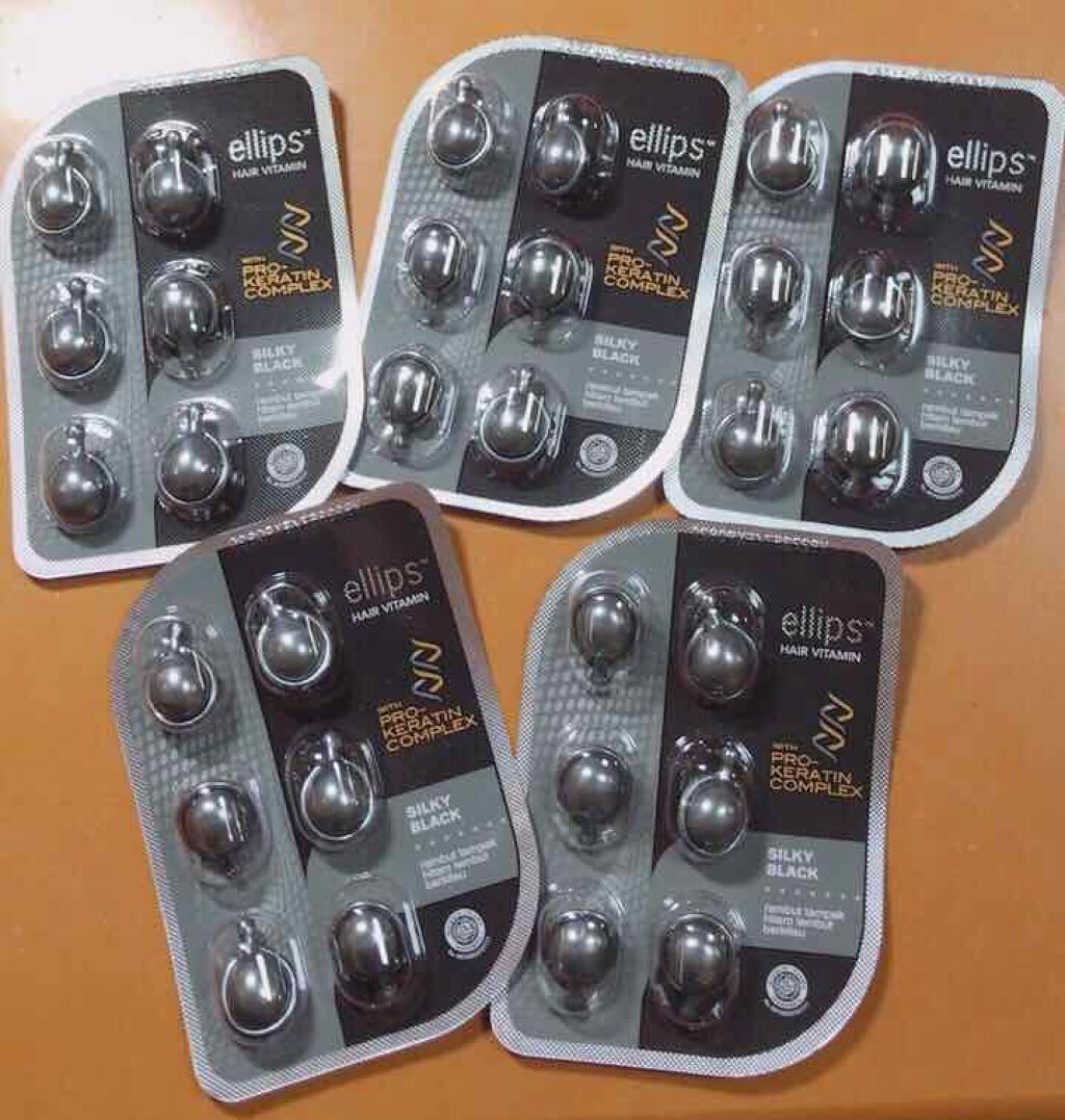 ヘアーオイル【トリートメント】/ellips/ヘアオイルを使ったクチコミ(2枚目)