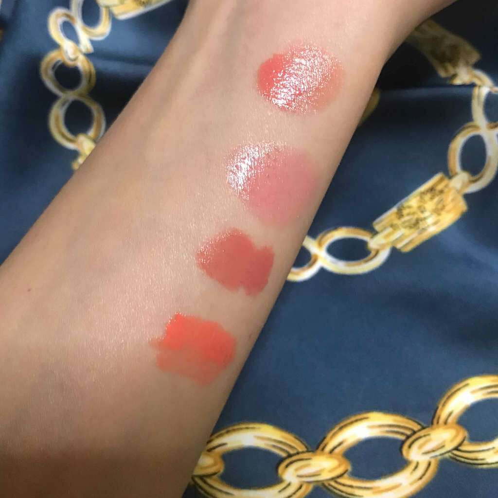 ルージュ ヴォリュプテ シャイン/YVES SAINT LAURENT BEAUTE/口紅を使ったクチコミ(2枚目)