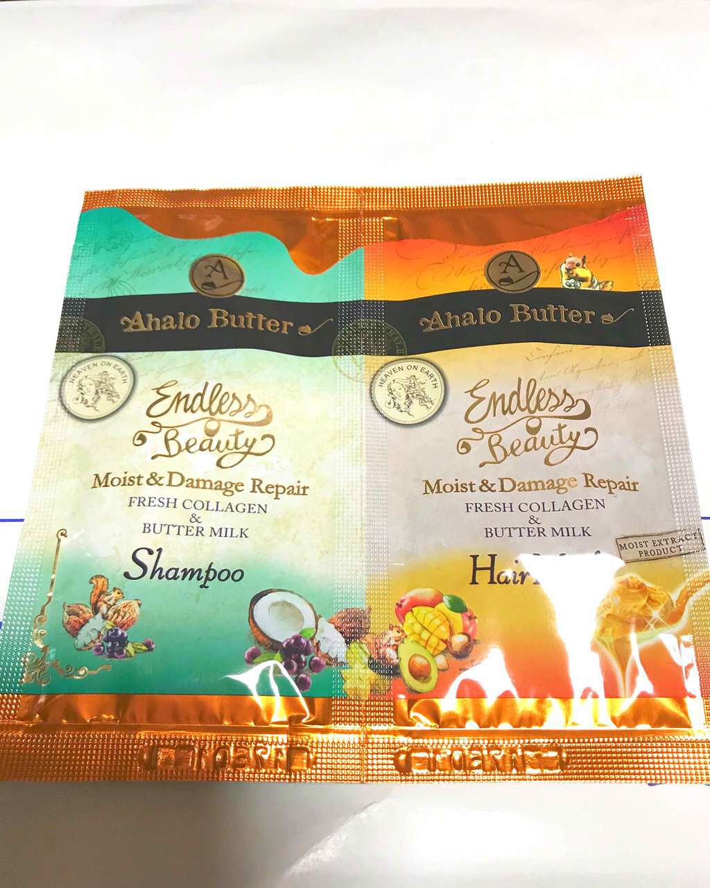 リッチモイスト リペアシャンプー/リペアトリートメント/AHALO BUTTER/シャンプー・コンディショナーを使ったクチコミ(1枚目)