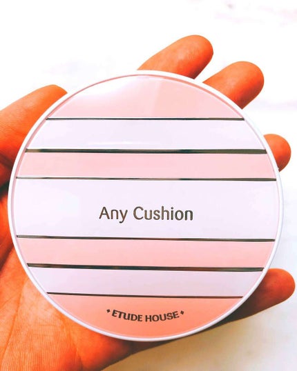 エニークッション オールデイパーフェクト/ETUDE/クッションファンデーションを使ったクチコミ(1枚目)