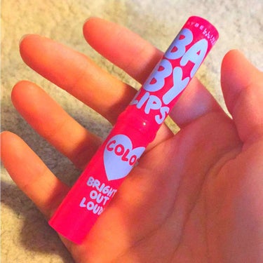 リップクリーム カラー BABY LIPS/MAYBELLINE NEW YORK/リップケア・リップクリームを使ったクチコミ（2枚目）