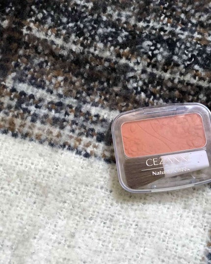 ナチュラル チークN/CEZANNE/パウダーチークを使ったクチコミ(1枚目)