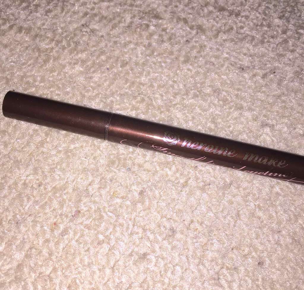 スムースリキッドアイライナー スーパーキープ/ヒロインメイク/リキッドアイライナーを使ったクチコミ(1枚目)