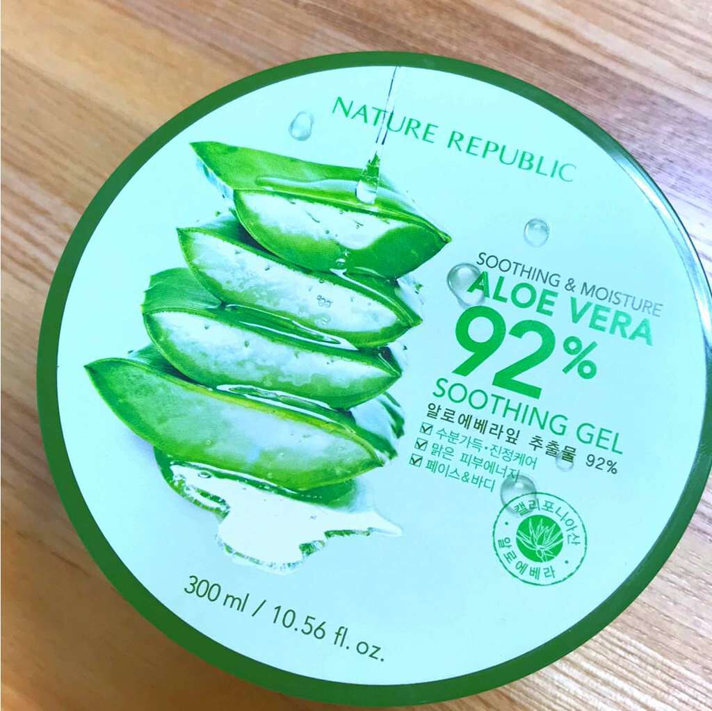 マイルド&モイスチャーアロエジェル/ネイチャーリパブリック/ボディローションを使ったクチコミ(1枚目)