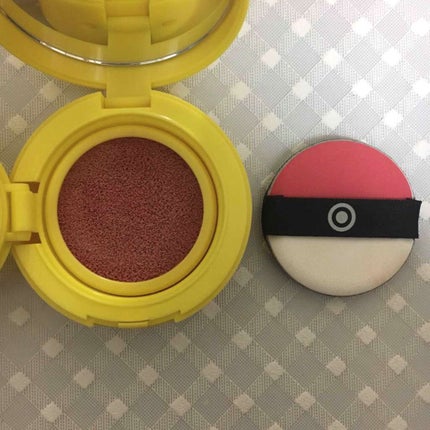 TONYMOLY トニーモリー ポケモンクッションチークのクチコミ「【TONYMOLY ポケモン クッションチーク (02 ローズコーラル)】
韓国コスメTON.....」(2枚目)