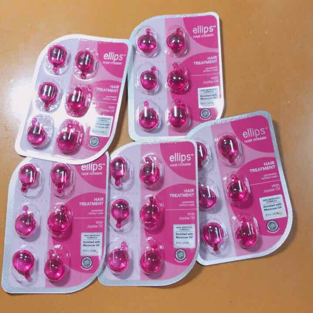 ヘアーオイル【トリートメント】/ellips/ヘアオイルを使ったクチコミ(1枚目)