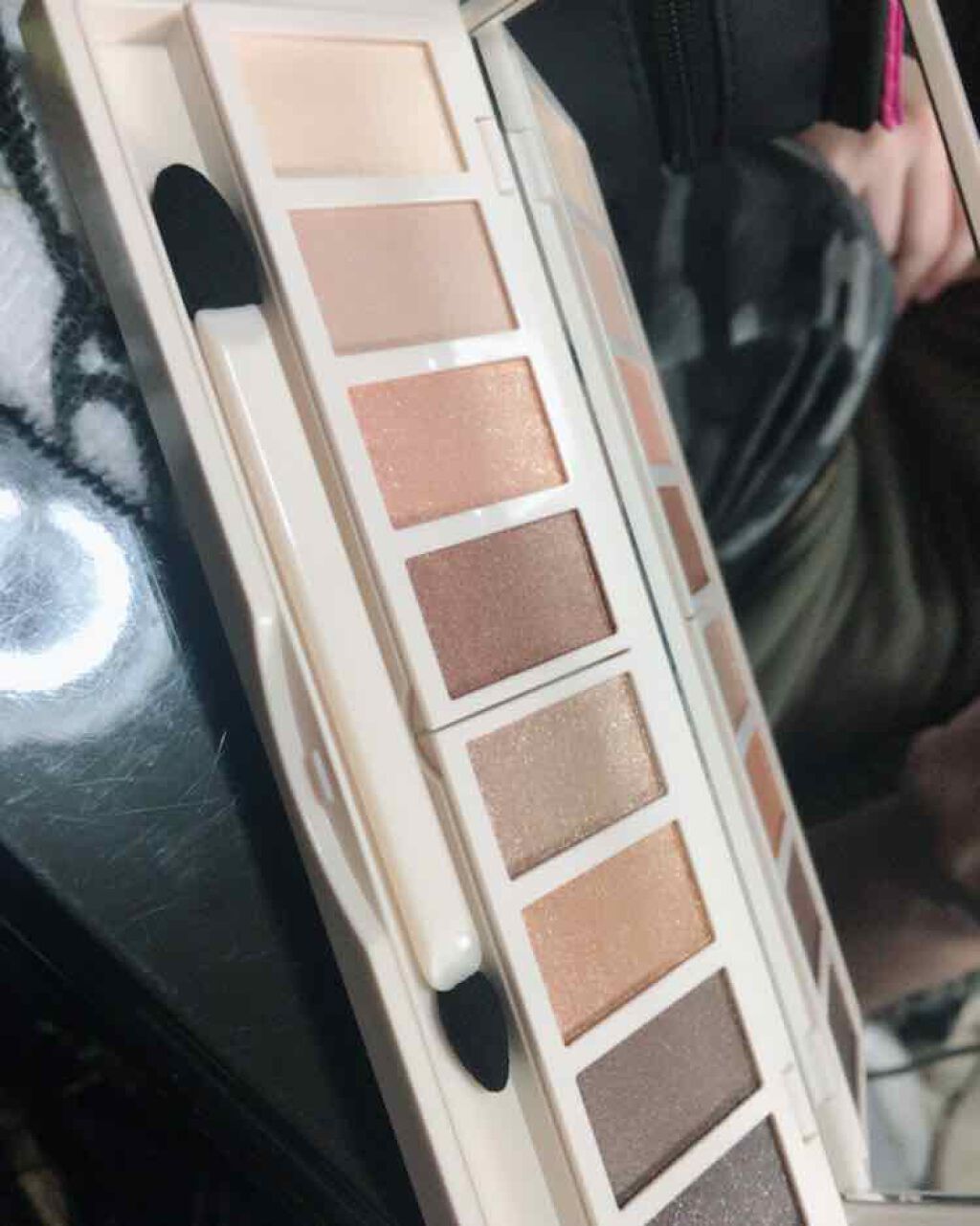 グラマラスヌード アイパレット (クリスマスコフレ 2017)/Visée/メイクアップキットを使ったクチコミ(1枚目)