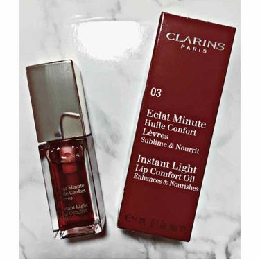 コンフォート リップオイル /CLARINS/リップグロスを使ったクチコミ（1枚目）