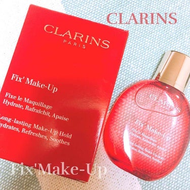 フィックス メイクアップ/CLARINS/ミスト状化粧水を使ったクチコミ（1枚目）