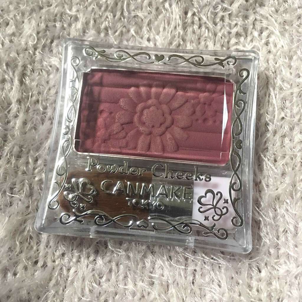 【旧品】パウダーチークス/キャンメイク/パウダーチークを使ったクチコミ(1枚目)
