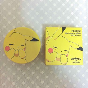 ピカチュウコラボコスメ Tonymolyの口コミ Tonymolyポケモンクッションファン By 韓国コスメオタク 𝑚𝑖𝑛 混合肌 代後半 Lips