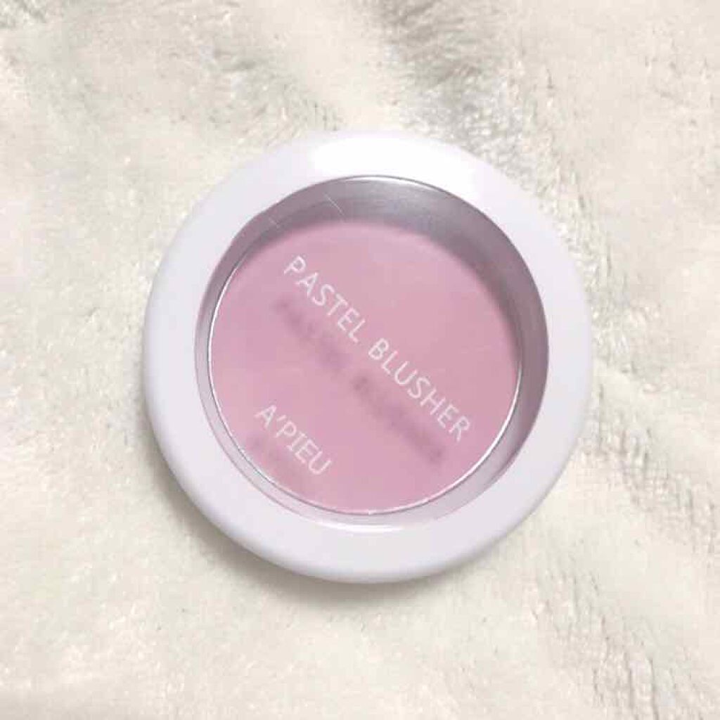 アピュー パステルブラッシャー/A’pieu/パウダーチークを使ったクチコミ(1枚目)