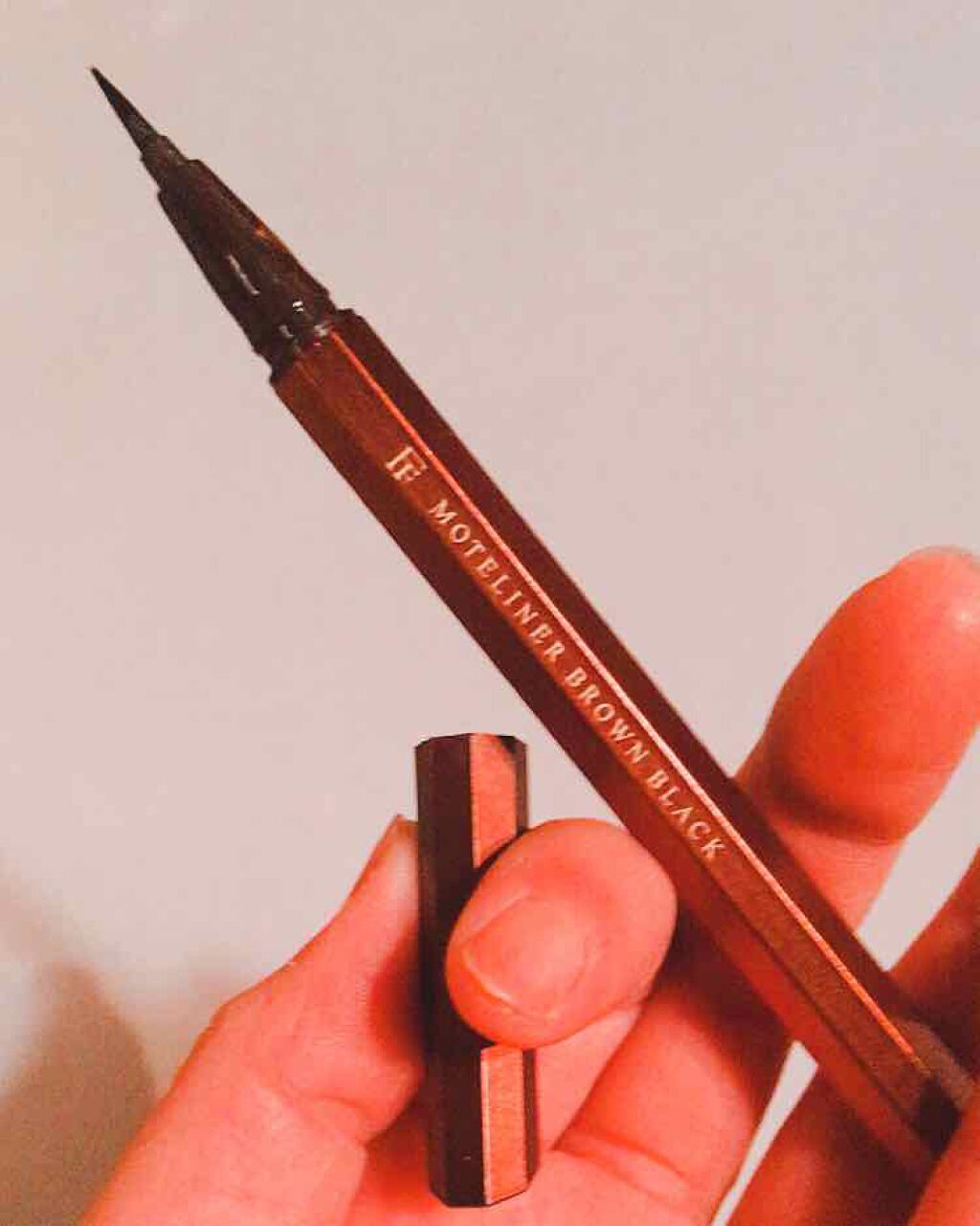 モテライナー リキッド/UZU BY FLOWFUSHI/リキッドアイライナーを使ったクチコミ(2枚目)