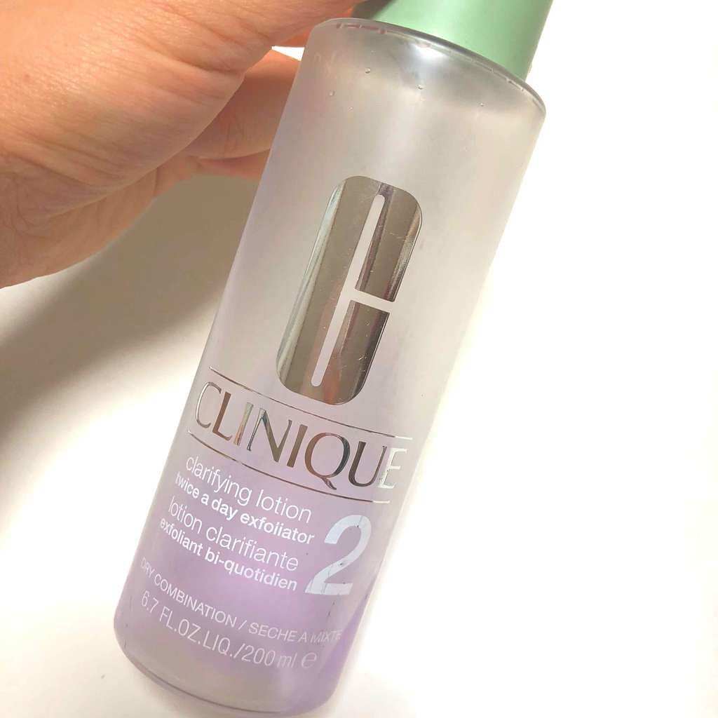 クラリファイング ローション 2/CLINIQUE/拭き取り化粧水を使ったクチコミ（1枚目）