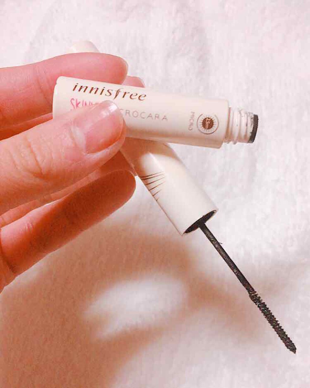 スキニーマイクロカラ/innisfree/マスカラを使ったクチコミ(2枚目)