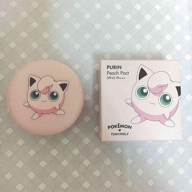 ポケモン プリン ピーチ パクト/TONYMOLY/パウダーファンデーションを使ったクチコミ（1枚目）