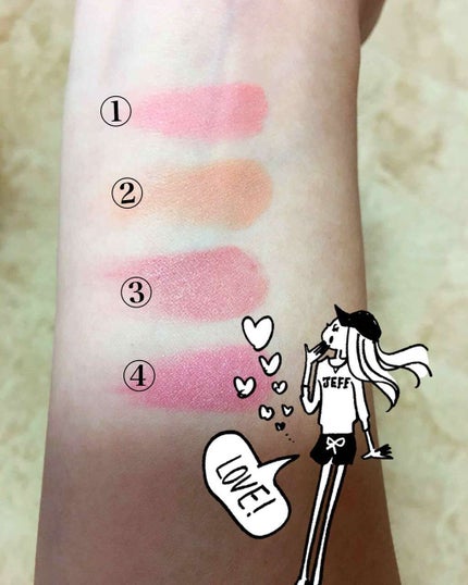 クリームブラシパレット/e.l.f. Cosmetics/ジェル・クリームチークを使ったクチコミ(2枚目)