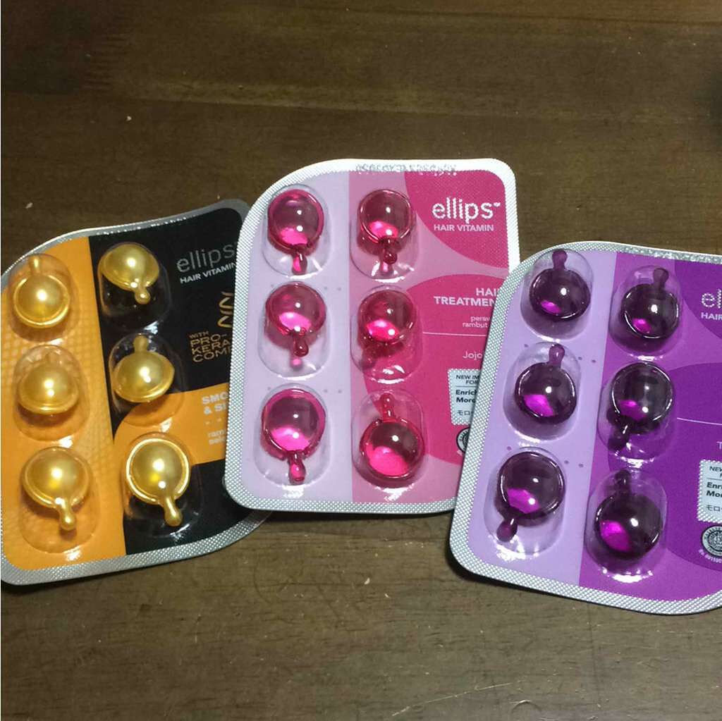 ヘアーオイル【トリートメント】/ellips/ヘアオイルを使ったクチコミ(1枚目)