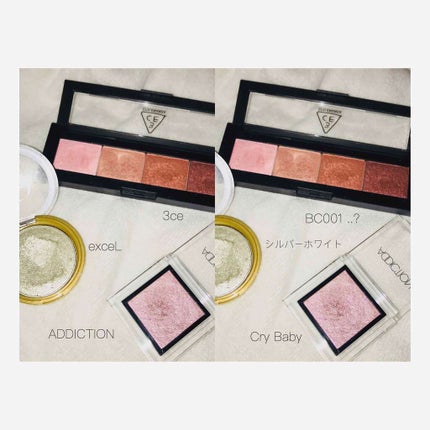EYE SHADOW PALETTE /3CE/アイシャドウパレットを使ったクチコミ(2枚目)