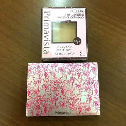 くずれにくい きれいな素肌質感パウダーファンデーション/プリマヴィスタ/パウダーファンデーションを使ったクチコミ(1枚目)