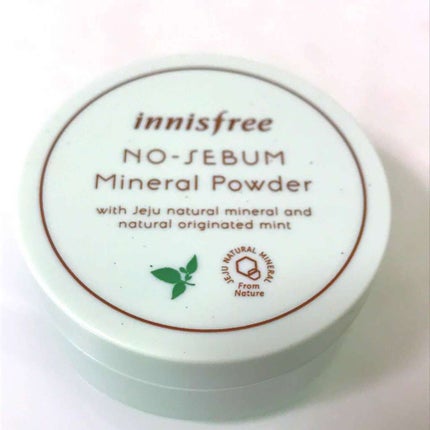 ノーセバム ミネラルパウダー/innisfree/ルースパウダーを使ったクチコミ(1枚目)