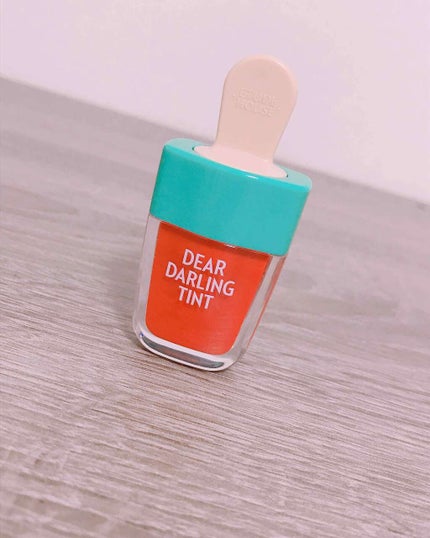 ディアダーリン ウォータージェルティント (アイスティント)/ETUDE/口紅を使ったクチコミ(1枚目)