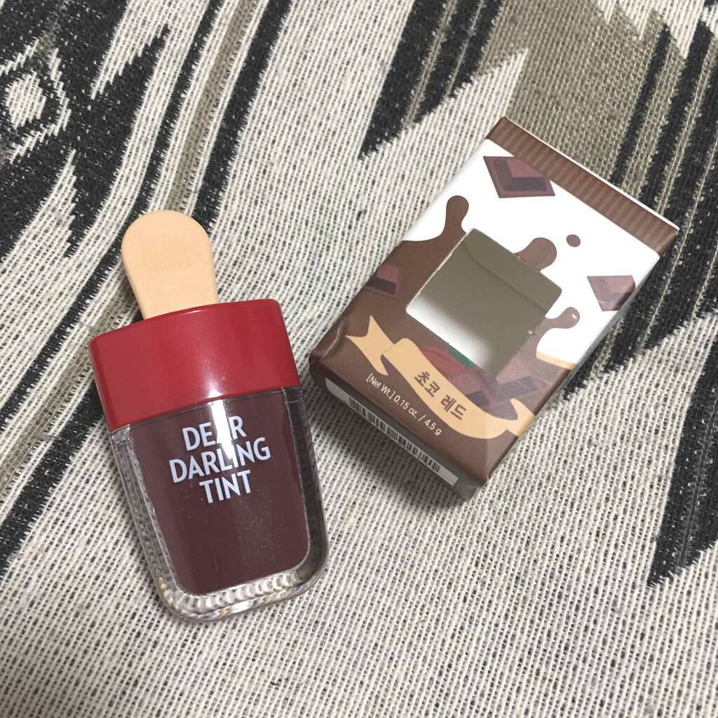 ディアダーリン ウォータージェルティント (アイスティント)/ETUDE/口紅を使ったクチコミ(1枚目)