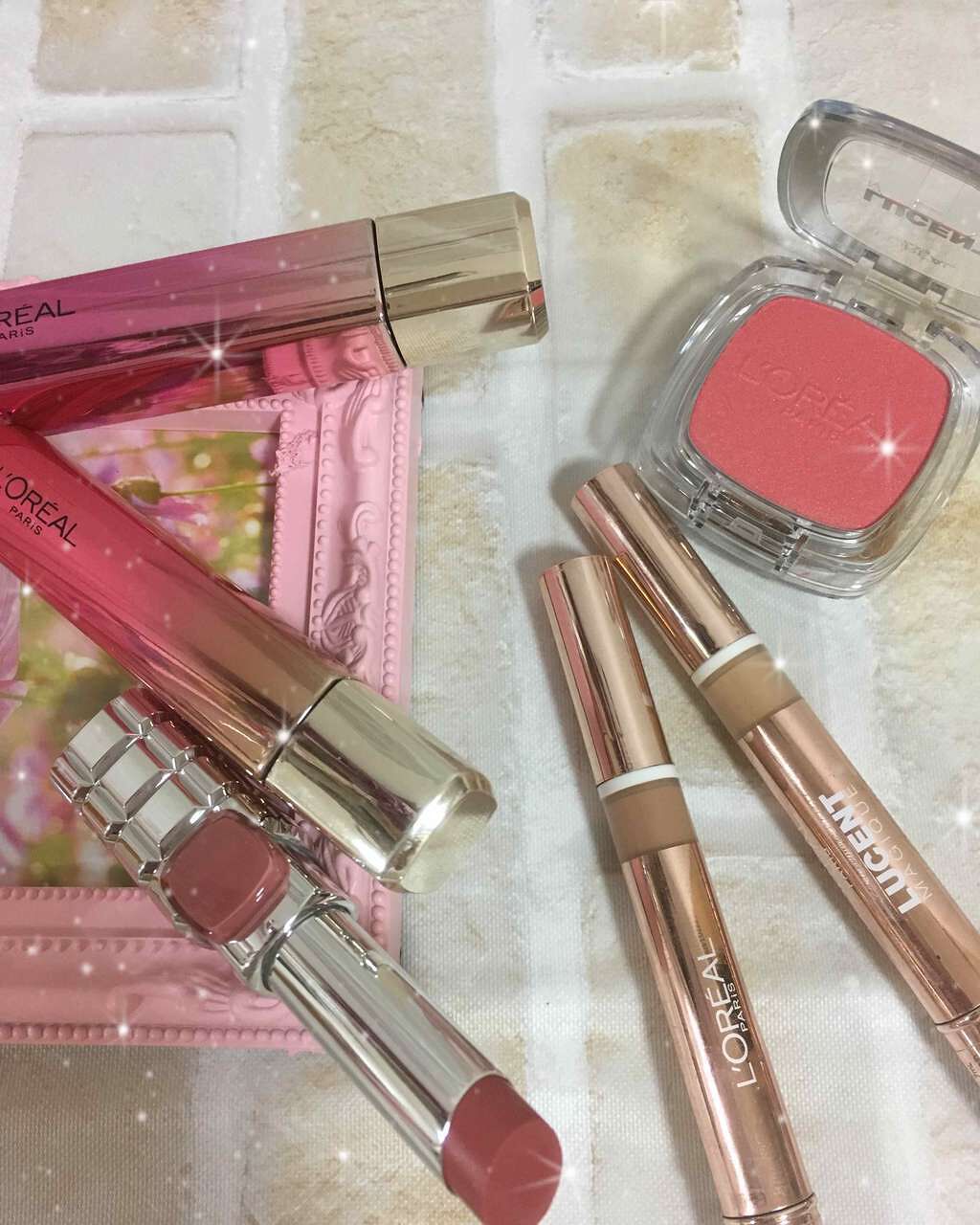 ルーセントマジック パウダーブラッシュ/ロレアル パリ/パウダーチークを使ったクチコミ(1枚目)