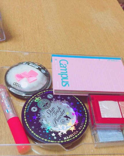 3段式クリアーケース/DAISO/その他化粧小物を使ったクチコミ(2枚目)