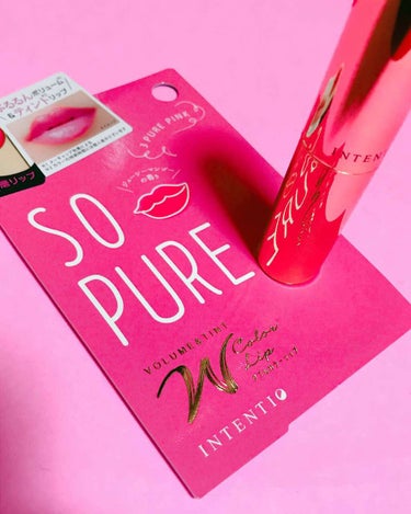 インテンティオ ダブルカラーリップ
3番 PURE PINK

スクワラン.ハチミツエキス,アボカド油
アルガニアスピノサ核油. ヒアルロン酸Na
の潤い成分、唇の水分に反応して色がついてくれる見たいで