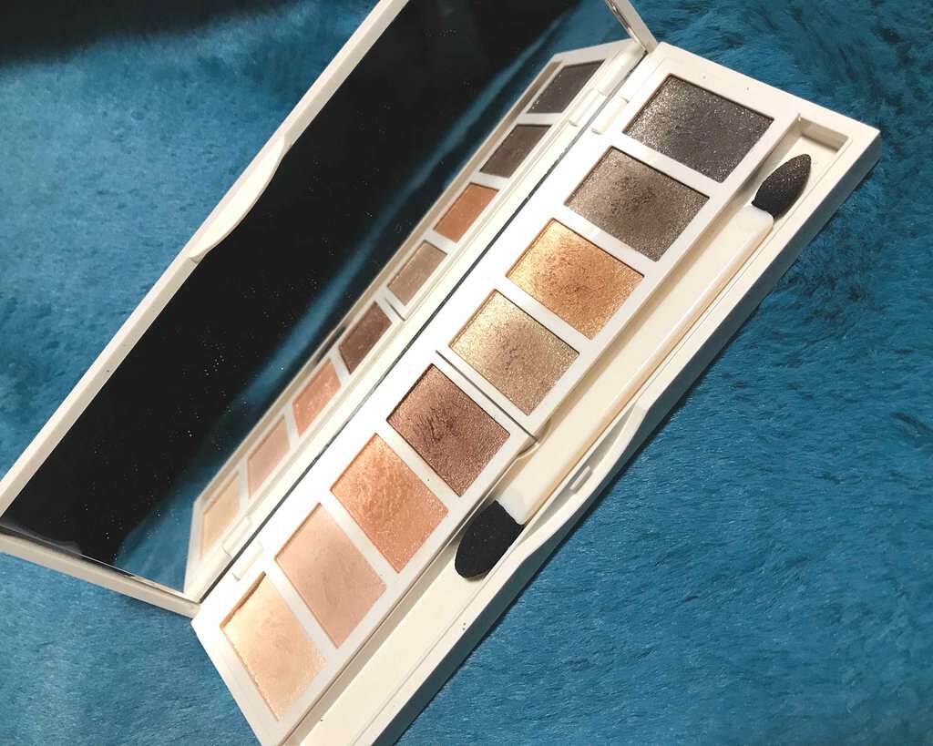 グラマラスヌード アイパレット (クリスマスコフレ 2017)/Visée/メイクアップキットを使ったクチコミ(1枚目)