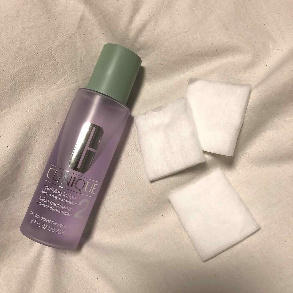 クラリファイング ローション 2/CLINIQUE/拭き取り化粧水を使ったクチコミ(1枚目)
