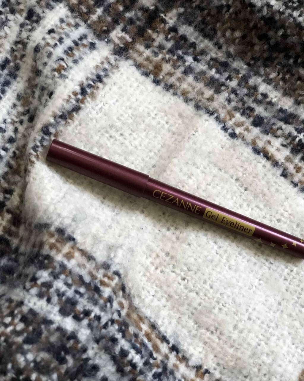 ジェルアイライナー/CEZANNE/ジェルアイライナーを使ったクチコミ(1枚目)