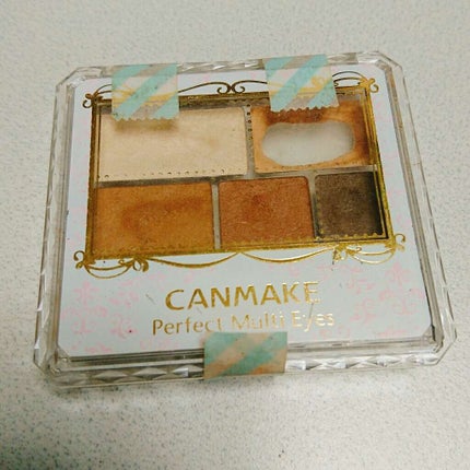 パーフェクトマルチアイズ/キャンメイク/アイシャドウパレットを使ったクチコミ(1枚目)