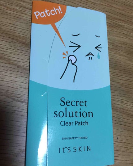 Secret solution Clear Patch/It's skin/シートマスク・パックを使ったクチコミ(1枚目)