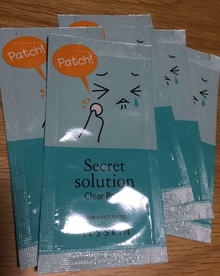 Secret solution Clear Patch/It's skin/シートマスク・パックを使ったクチコミ(2枚目)