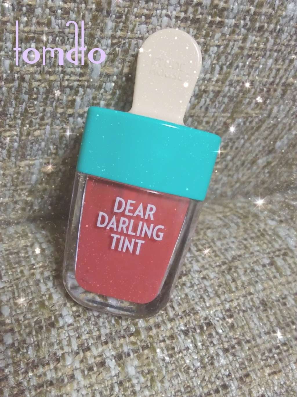 ディアダーリン ウォータージェルティント (アイスティント)/ETUDE/口紅を使ったクチコミ(1枚目)