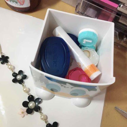 mr on LIPS 「コスメ収納🐭Part2🤙今回ほんの少し、、コスメ収納を増やした..」(3枚目)